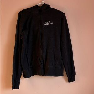 Dark Gray Men's Logoed Valemount BC Snowmobile Sweater